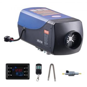   VEVOR dízelfűtő, 12-24V 5-8KW hordozható dízel légfűtő távirányítóval és LCD kijelzővel, gyors fűtés, alacsony zajszint, 10 literes nagy üzemanyagtartály járművekhez, furgonokhoz, lakókocsikhoz, lakókocsikhoz és teherautókhoz