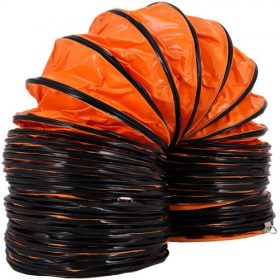   VEVOR 16 láb (5 m) PVC flexibilis csőtömlő 300 mm/12 hüvelyk átmérőjű elszívó ventilátorhoz, flexibilis cső 12 hüvelykes flexibilis cső, flexibilis szellőzőcső, flexibilis cső16
