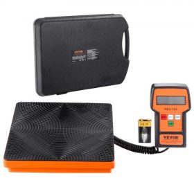   VEVOR elektronikus digitális hűtőközeg-töltési freon mérleg 50 kg HVAC-hoz