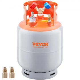   VEVOR hűtőközeg-visszanyerő 13,6 kg-os hengertartály úszókapcsolóval