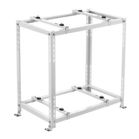   VEVOR Mini Split Talajállvány, Rezgéscsillapító Mini Split Állvány 9000-18000 BTU Légcsatorna nélküli Légkondicionáló Hőszivattyúhoz, Nagy Teherbírású Légkondicionáló Alapkonzol Padlóra Szerelhető, Max. Terhelhetőség 250 kg, Két S