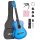 VEVOR klasszikus gitár, 960 mm, fa klasszikus gitár kezdőkészlet kezdőknek, nejlon húrokkal, puha tokkal, hevederrel, hangolóval, extra húrokkal, pengetőkkel, capo-val, hársfa, tinédzsereknek, felnőtteknek és diákoknak, kék