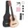 VEVOR klasszikus gitár, 780 mm, fa klasszikus gitár kezdőkészlet kezdőknek, nejlon húrokkal, puhatok, heveder, hangoló, extra húrok, pengetők, capo, hársfa, gyerekeknek, lányoknak, fiúknak, diákoknak, natúr