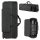 VEVOR Dobszerszám Táska Kerekekkel, 1680D, Dobszerszám Hordtáska, Hordtáska Erős Fogantyúval, Tartós Cipzár, Sima PVC Kerekek, Több Zseb, Szerszámoknak és Állvány Kiegészítőknek, Fekete