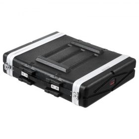   VEVOR 2U Rack Case szerver Rack szekrény 480 mm / 19 hüvelyk mélységgel ABS fogantyúval