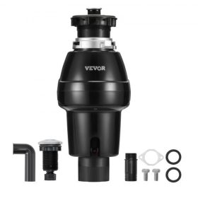   VEVOR hulladékdaráló 3/4 LE folyamatos üzemű ételhulladék-daráló 3930 RPM EZ Connect