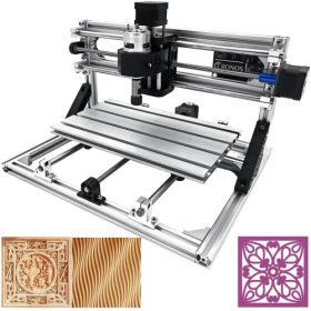   VEVOR 3 Axis 3018 Grbl Control CNC router gravírozógép 300X180X45mm fa PVC fröccsöntő anyaghoz (alap)