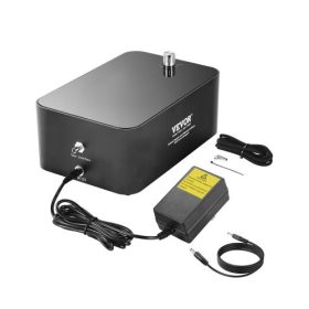   VEVOR levegőrásegítéses, állítható 50 l/perc légáramlású, levegőrásegítéses szivattyúkészlet lézervágóhoz és gravírozóhoz, füst- és pormentesítő, felületi hőmérséklet csökkentő, árnyékolt lézerlencse, ≥ 20 W-os lézergravírozóhoz