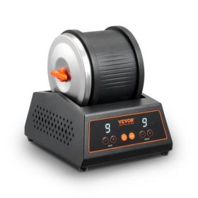   VEVOR kőpolírozó gép, 4 fontos kőpolírozó gép, 9 sebességfokozat, 9 napos polírozó időzítő, kőpolírozó, közvetlen hajtású motor, kőpolírozó, hidegen hengerelt acél test, kőpolírozó gyerekeknek és felnőtteknek