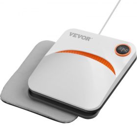   VEVOR hőprés 9 x 9 hüvelykes hordozható, könnyen préselhető szublimációs transzfer DIY pólóhoz