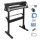 VEVOR Vinyl Cutter 28 hüvelykes vinyl vágógép 720 mm-es papíradagoló vinyl plotter vágógép robusztus állvánnyal papír vágásához fekete