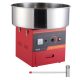 VEVOR elektromos vattacukor készítő, 1000 W-os vattacukor készítő, kereskedelmi vattacukor készítő rozsdamentes acél tállal, cukorkanállal és fiókkal, tökéletes otthoni gyerekek születésnapjára, családi partikra, piros
