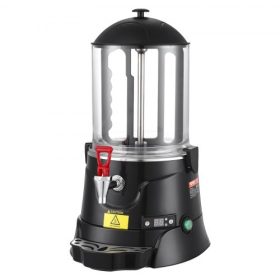   VEVOR forró csokoládé adagoló, 10 literes forró csokoládé készítő gép 30℃-90℃ állítható hőmérsékleti tartománnyal, kiváló minőségű ABS tartályos forró csokoládé készítő gép adagolóval, forró italokhoz