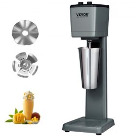   VEVOR Milkshake Maker Mixer 250W rozsdamentes acél ital tea tej turmixgép