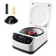 VEVOR centrifuga, 100-1900xg RCF elektromos laboratóriumi centrifuga 1 rotorral 2/5/10/15ml csőkapacitáshoz, alacsony sebesség 500-4000rpm időzítővel, széles körben használható különféle kísérletekben