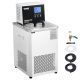 VEVOR laboratóriumi hűtőkeringető, 6 literes hűtő, alacsony hőmérsékletű hűtőfolyadék, -4°F-212°F keringető szivattyús hűtő, LCD kijelző, 304 rozsdamentes acél vízfürdős recirkulációs vízhűtéses hűtő