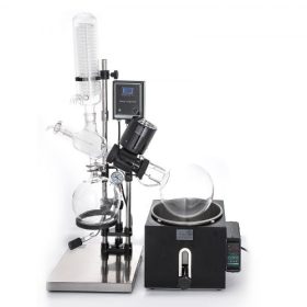   VEVOR RE-501 5L-es forgóbepárló RotoVap laboratóriumi vákuumbepárló készülék, fűtővízfürdő az oldószerek hatékony eltávolításához