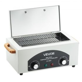   VEVOR magas hőmérsékletű autokláv gép, 2 literes, 300 W-os magas hőmérsékletű tisztítógép doboz állítható hőmérséklettel és idővel, száraz hőkabinet körömszerszám-tisztító laboratóriumokba, otthonra, köröm- és szépségszalonokba