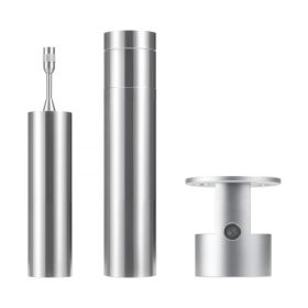   VEVOR forgó viszkozitásmérő rotor, 1-80 cP, 0# viszkozitásmérő orsó, rozsdamentes acél, tárolótáskával, NDJ-5S, NDJ-8S SNB-2T és LVDV-2T laboratóriumi digitális forgó viszkozitásmérőkhöz, alacsony viszkozitáshoz