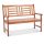 VEVOR kültéri pad 48 fából készült kerti pad 700 lbs Park Patio Yard veranda pad