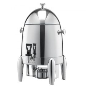   VEVOR rozsdamentes acél italadagoló, 12 literes italadagoló alkoholégővel, meleg és hideg italadagolók kávéhoz, teához, forró vízhez, csapos jégcsővel, éttermek, szállodák, partik számára