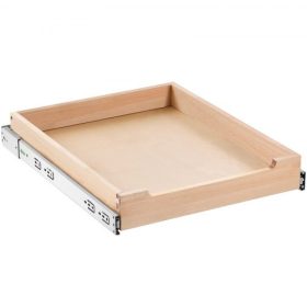   VEVOR kihúzható szekrényrendszerező, 43 cm széles x 53 cm mély, fiókos szekrény, lágyan záródó, kihúzható polc, strapabíró, tolófa fiók, alsó és oldalsó összeszerelésű alsó szekrényrendszer konyhába, kamrába, fürdőszobába