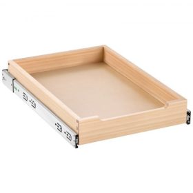   VEVOR kihúzható szekrényrendszerező, 35 cm széles x 53 cm mély, fiókos szekrény, lágyan záródó, kihúzható polc, strapabíró, tolófa fiók, alsó és oldalsó összeszerelésű alsó szekrényrendszer konyhába, kamrába, fürdőszobába
