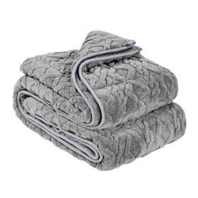  VEVOR súlyozott takaró, 9 kg, 152 x 203 cm-es queen size, sherpa polár nehéz takaró üveggyöngyökkel, puha, meleg, kényelmes, bolyhos tapintású, 90-110 kg-os felnőtteknek, szorongás- és stresszoldás, alvásjavítás, szürke
