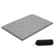 VEVOR japán tatami matrac, teljes méretű összecsukható japán tatami matrac, futon matrac tárolótáskával és rögzítővel, 9 rétegű padlószőnyeg alváshoz, kollégiumi szobához, meditációhoz, jógához, 2032 x 1372 x 89 mm, szürke