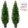 VEVOR 2 Pack 5' Mesterséges cédrus topiary Tree Faux Plant UV Decor Bel-/Kültéri