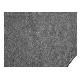   VEVOR szőnyegpad csúszásgátló nélkül, védőpárnázó szőnyegpad, 9' x 12', 1/4" vastag, 100% tiszta poliészter filc, 10-11㎡ prémium kényelem láb alatti szőnyegpárna minden padlóra, szürke