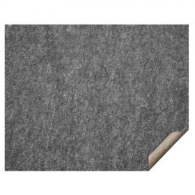   VEVOR - Csúszásgátló szőnyegalátét - Védő, párnázó szőnyegalátét - 8' x 10' - 6 mm vastag - Kétoldalas felületű - Poliészter filc + latex - Szürke - 7-8㎡ területű szőnyegalátét, minden padlóra biztonságos