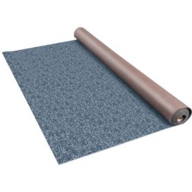   VEVOR beltéri és kültéri szőnyeg, szőnyeg, 5,9x36 láb (kb. 11 m), vízálló hátlappal, kültéri szőnyeg teraszra, verandára, garázsba, kültéri szőnyeg, futószőnyeg, csúszásgátló verandaszőnyeg, penészmentes konyhaszőnyeg (szürke, 11