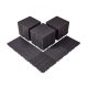 VEVOR egymásba illeszthető teraszlapok, 54 darabos csomag, 12"x12" 54 négyzetláb műanyag vízálló kültéri padlóburkolat minden időjárási körülményhez, teraszburkolati burkolólapok verandára, medence melletti erkélyre, hátsó udvarba