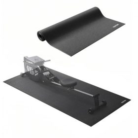   VEVOR futópad szőnyeg szőnyegpadlóra, 6 mm vastag, 915x1820 mm edzőgép szőnyeg futópadokhoz, ellipszis trénerhez, evezőgéphez, nagy sűrűségű PVC padlóvédő, vízálló és csúszásmentes otthoni edzőterembe