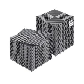   VEVOR összekapcsolódó vízelvezető szőnyeg, 12” x 12” moduláris összekapcsolódó párna, 40 db illesztő vízelvezető szőnyeg, csúszásmentes szürke PP vízelvezető padlólap és zuhanyszőnyeg, garázsba, kertbe, konyhába és kültérre