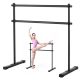 VEVOR balett rúd, dupla rúd otthonra, szabadon álló hordozható balett nyújtó táncrudak, állítható magasságú, billegésgátló fitnesz edzőtermi stúdiófelszerelés, pilates egyensúlyi edzéshez
