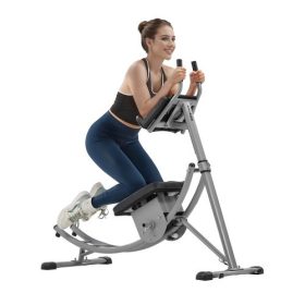   VEVOR AB edzőgép, hasizom-edzőgép otthoni edzőterembe, törzs- és hasizom-edzőgép nőknek, 180 kg-os súlykapacitású erőnléti edzőgép, összecsukható, állítható fitneszgép