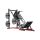 VEVOR Leg Press Hack guggológép, állítható lábnyomó kombináció lineáris csapággyal és súlytárolóval, alsótest-specialitás otthoni edzőterembe, lábedző berendezések quadizmokhoz, combhajlító izmokhoz, farizomhoz, vádlihoz