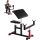 VEVOR Preacher Curl pad, erőnléti bicepszgép, maximális terhelés 440 LBS otthoni edzőtermi felszerelés, ülőkaros, izolált súlyzós súlyzós bicepsz állomás, állítható súlyzópadok otthoni edzőterembe