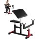 VEVOR Preacher Curl pad, erőnléti bicepszgép, maximális terhelés 440 LBS otthoni edzőtermi felszerelés, ülőkaros, izolált súlyzós súlyzós bicepsz állomás, állítható súlyzópadok otthoni edzőterembe