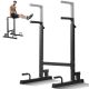 VEVOR tolórúd, 500 font teherbírású, nagy teherbírású tolóállvány állítható magassággal, fitnesz edzőtoló tolórúd állomás stabilizátor párhuzamos fekvőtámasz állvány, párhuzamos rudak otthoni edzőteremhez