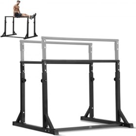   VEVOR tolórúd, 363 kg teherbírás, állítható magasságú, teherbírású tolórúd állvány, fitnesz edzőtolórúd-stabilizáló, párhuzamos fekvőtámasz állvány, otthoni edzőteremhez való erőnléti edzéshez