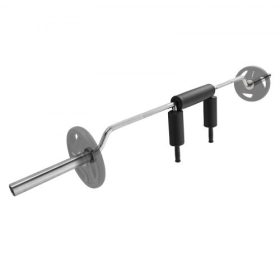   VEVOR biztonsági guggoló rúd, 700 fontos fitnesz guggoló rúd, biztonsági guggoló rúd rögzítés váll- és karvédőkkel, 28 mm átmérőjű súlyzórúd, ideális elülső guggolásokhoz, kitörésekhez, rehabilitációhoz, fizikoterápiához
