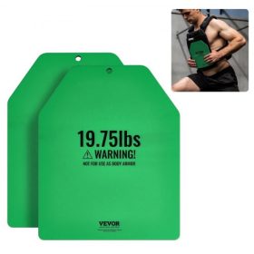   VEVOR Súlymellény Tárgytárcsák, 19.75 LB Párok, Prémium Acél Súlytárcsák, Kontúros Ergonomikus Illesztés – WOD-ok, Kiegészítő Súly Mellényekhez, Erőedzéshez, Futáshoz, Fitneszhez, Megterhelő Edzésekhez
