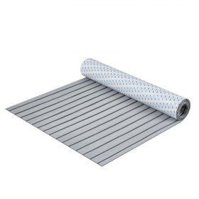   VEVOR Hajópadló, EVA hab hajóburkolat 240 x 89,9 cm, Csúszásmentes öntapadós padlóburkolat, 2,2 m²-es hajószőnyeg hajókhoz, jachtokhoz, pontonokhoz, kajakokhoz