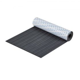   VEVOR hajópadló, EVA hab hajóburkolat 244,5 cm x 60,1 cm, csúszásmentes, öntapadós padlóburkolat, 15,5 négyzetlábnyi hajószőnyeg hajókhoz, jachtokhoz, pontonokhoz, kajakokhoz