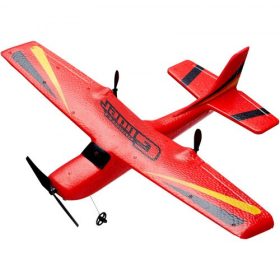   VEVOR RC repülőgép, 2,4 GHz-es 2 csatornás távirányítós repülőgép 6 tengelyes giroszkóppal, repülésre kész repülőgépjátékok 2 elemmel, könnyen repülhető RC vitorlázórepülő felnőtteknek, kezdőknek, fiúknak, lányoknak