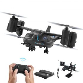   VEVOR RC helikopter, 2,4 GHz-es távirányítós helikopter giroszkóppal, 4 csatornás RC repülőgép kezdőknek, szárnyfények és egygombos felszállás/leszállás, repülő repülőgép játékok 8 éves kortól