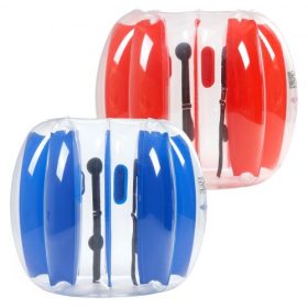   VEVOR felfújható lökhárító labdák 2 db-os, 4ft/1.2m test szumó labda, tartós vastag PVC emberi hörcsög buborék kopogtató kültéri sportcsapat játékhoz, buborékjáték kerti udvari parkhoz, piros és kék